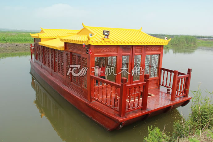 電動(dòng)餐飲觀光船