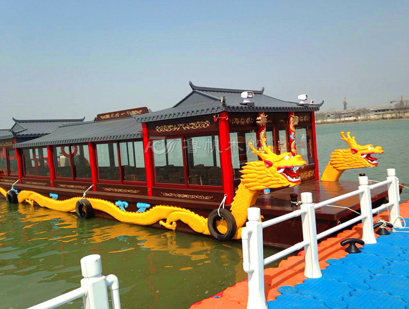 龍型畫(huà)舫船
